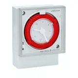 MÜLLER FS 64.18 Analoge Zeitschaltuhr Tag, Gangreserve, Aufbau/Schalttafel, 12-24 V