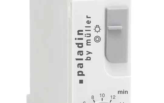 MÜLLER 284 210 Treppenlichtzeitschalter Paladin ohne Ausschaltvorwarnung