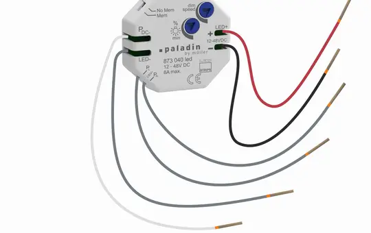 MÜLLER 873 040 led UP-Dimmer 12-48 V, für LED-Streifen