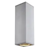 SLV 1000329 Wandleuchte GU10 THEO UP/DOWN max. 2x50 W, IP20 | aluminium gebürstet