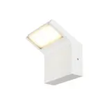 SLV 1008722 Outdoor Wandaufbauleuchte ORDI II eckig, 9,5 W, 2200/3000 K | weiß