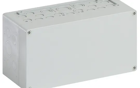 SPELSBERG AKL 1-g Industrieleergehäuse kombinierbar 1-reihig | grau