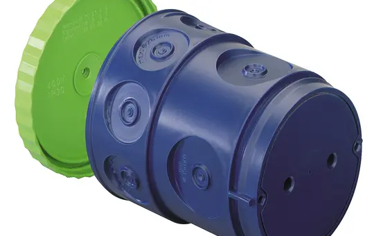 SPELSBERG U 120 K GRO-2 Großrohrdose Klebebefestigung oder Nagelbefestigung, GRO-2