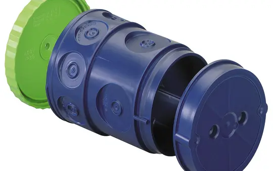 SPELSBERG U 120 K GRO-3 Großrohrdose Klebebefestigung oder Nagelbefestigung, GRO-3