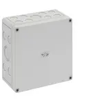SPELSBERG TK PC 1818-9-m Leergehäuse TK 182x180x90 mm, Polycarbonat, Ausschlagmembranen | grau