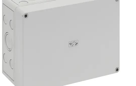 SPELSBERG TK PC 2518-11-m Leergehäuse TK 254x180x111 mm, Polycarbonat, Ausschlagmembranen | grau