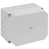 SPELSBERG TK PS 2518-16-m Leergehäuse TK 254x180x165 mm, Polystyrol, Ausschlagmembranen | grau