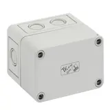 SPELSBERG TK PS 97-8-m Leergehäuse TK 94x65x81 mm, Polystyrol, Ausschlagmembranen | grau