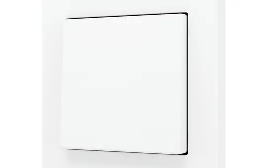 ZENNIO ZS55CSOFT11MW Tasterabdeckung ZS55 1-fach | weiß matt