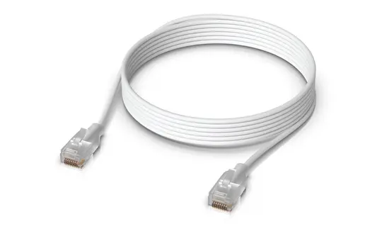 UBIQUITI UniFi Etherlighting-Patchkabel 2M-W Cat. 6 | weiß | 2 m