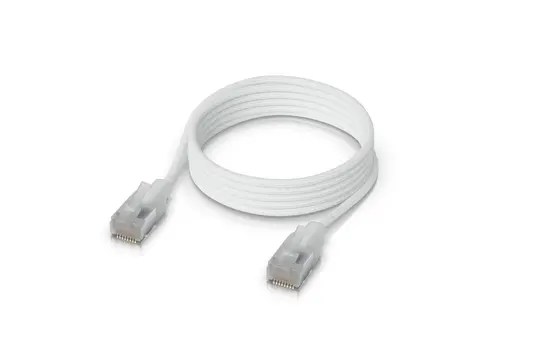 UBIQUITI UniFi Etherlighting-Patchkabel C6A-1M-W Cat. 6A | weiß | 1 m