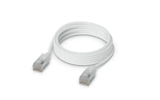 UBIQUITI UniFi Etherlighting-Patchkabel C6A-3M-W Cat. 6A | weiß | 3 m