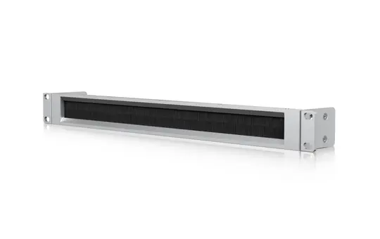 UBIQUITI UniFi 19” Blindabdeckung (Brush-1U) 1 HE, mit Bürsten | alu gebürstet