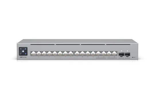 UBIQUITI UniFi USW-Pro-Max-16 Netzwerkswitch (2,5 GbE) 16-Port, 2xSFP+
