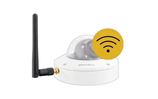 DOORBIRD A8010 WLAN Kit für IP-Video-Mini-Dome-Kamera