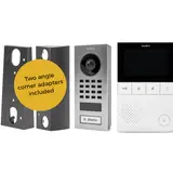 DOORBIRD D11 Home-Set Sprechanlagen Set für ein Einfamilienhaus | edelstahl V2A/weiß