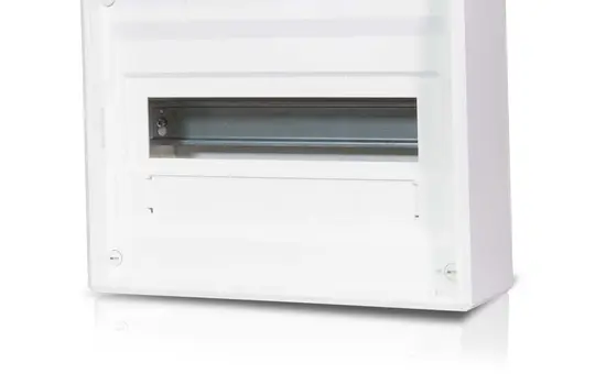 F-TRONIC 7220208 Aufputz-Kleinverteiler VISION 1 Reihe, 14 TE, Schraubklemme