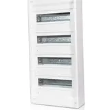 F-TRONIC 7220214 Aufputz-Kleinverteiler VISION 4 Reihen, 56 TE, Schraubklemme