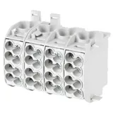 F-TRONIC 7110233 Hauptleitungsabzweigklemme 25mm² 4-polig | grau