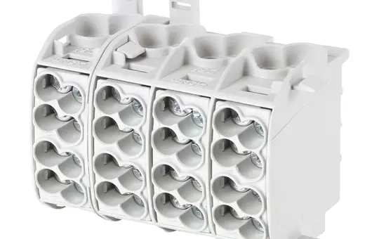 F-TRONIC 7110233 Hauptleitungsabzweigklemme 25mm² 4-polig | grau