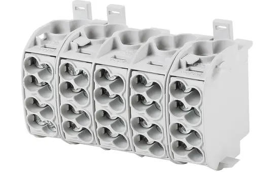 F-TRONIC 7110236 Hauptleitungsabzweigklemme 25mm² 5-polig | grau