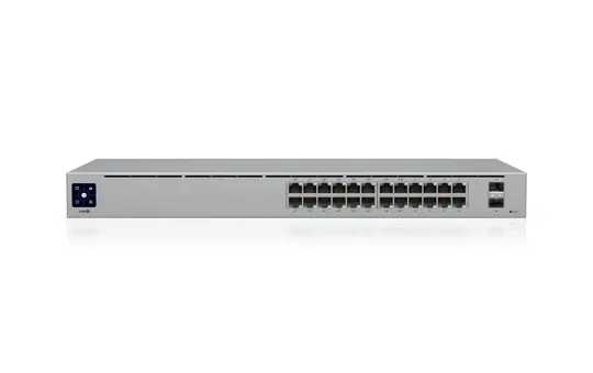 UBIQUITI UniFi USW-24-PoE Netzwerkswitch (1 GbE) 24-Port, (16xPoE+), 2xSFP