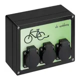 SPELSBERG TG BCS 3 E-Bike Ladestation 3x SCHUKO-Steckdose | schwarz