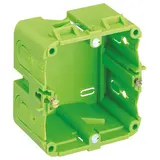 SPELSBERG KD 1 70/47 F2 gn Kanaleinbaudose NIEDAX 1-fach | grün | 80x79 mm