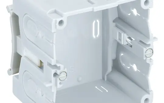 SPELSBERG KD 1 70/55 K2 gr Kanaleinbaudose REHAU 1-fach | grau | 71x71mm