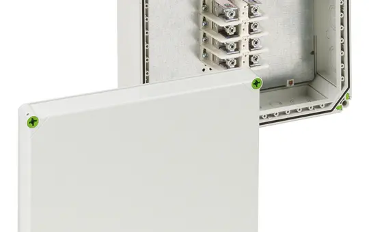 SPELSBERG Abox-i 1500-150²/4 Abzweigkasten mit Schraubkl. 4-polig, Spezialklemmen | grau | 150 mm²