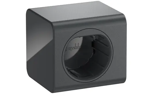 SPELSBERG SH Graphite Steckerhalter Standard | anthrazit