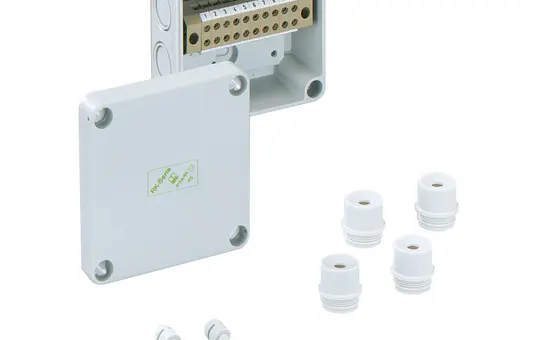 SPELSBERG RKKi 4/10-10x4² Reihenklemmengehäuse RKKi 94x94x57 mm | 10x4 mm²