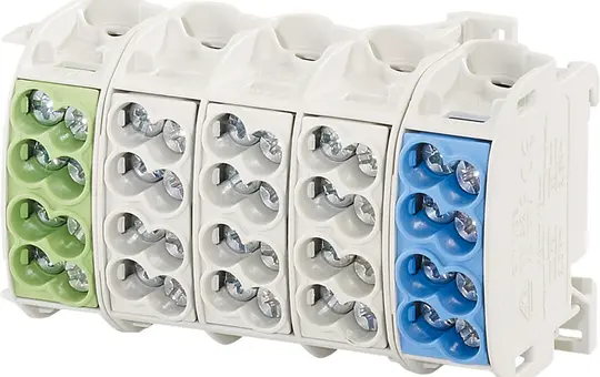 HENSEL KKL54 Hauptleitungsabzweigklemme 5-polig, je 4 Klemmstellen