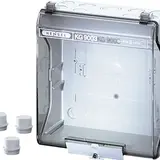 HENSEL KG9003 KG-Leergehäuse 253x217 mm | grau/transparent | 115 mm