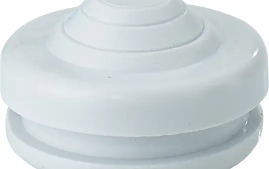 HENSEL Ste16V Steckstutzen Pg16, geschlossen | grau