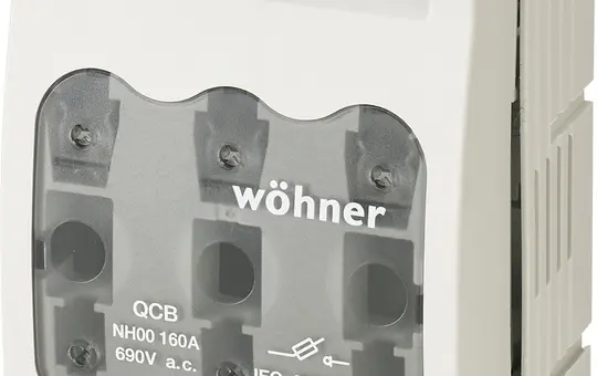 HENSEL MSNH00 NH-Sicherungslasttrennschalter Gr. 00 Mi kontaktierbar auf Sammelschiene