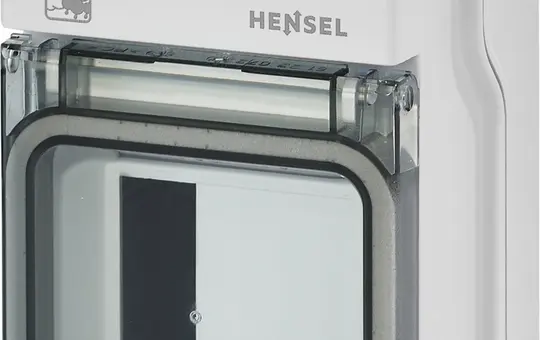 HENSEL KVPC9103 Kleinverteiler wetterfest IP65 1-reihig, 3 TE