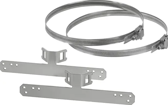 HENSEL KVMB9 Mastbefestigungsset für Kleinverteiler mit 9 TE