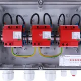 DEHN 900978 Generatorenanschlusskasten Typ1+2 zum Schutz von 3 MPP-Eing., je 2 Strings, Trennkl.