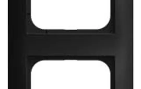 BUSCH-JAEGER 1724-915 Abdeckrahmen Balance SI 4-fach | schwarz matt