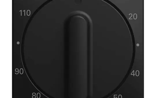 BUSCH-JAEGER 1771-915-103 Zeitschaltuhr Abdeckung Balance 120 Minuten | schwarz matt