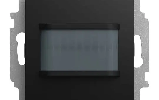 BUSCH-JAEGER 6122/10-915 KNX-Bewegungsmelder Balance SI Standard | schwarz matt