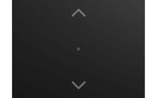 BUSCH-JAEGER 6232-10-915 Jalousiewippe flex Balance SI 1-fach, Jalousie | schwarz matt