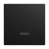 BUSCH-JAEGER 6543-915-102 Tastdimmerabdeckung Balance SI 1-fach | schwarz matt