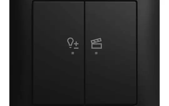 BUSCH-JAEGER 62851 UJ-915-WL Dimmer-Set flex Balance SI schwarz matt