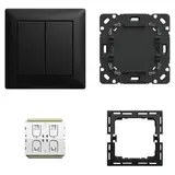 BUSCH-JAEGER 6716/01 UJ-915 Wandsender-Set FoH Balance schwarz matt