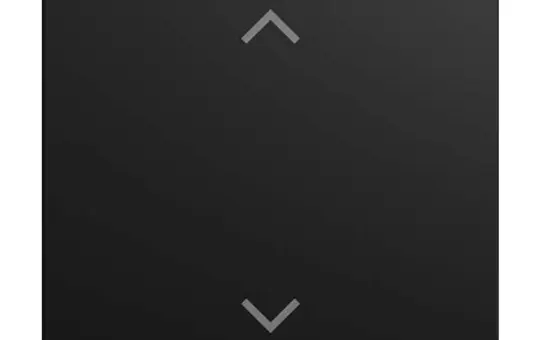 BUSCH-JAEGER LFAW/A.1.55.11-915 Wippe für Keypad balance SI 1-fach, Pfeile | schwarz matt