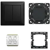 BUSCH-JAEGER 6716 UJ-915 Funk-Wandsender-Set FoH Balance SI schwarz matt