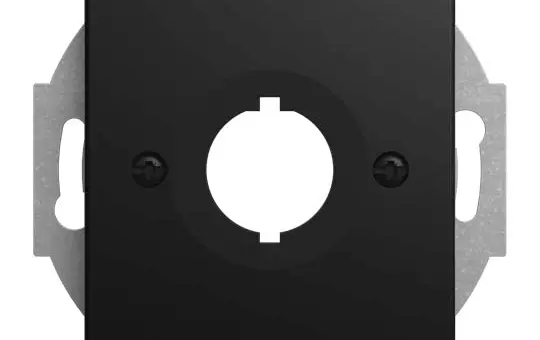 BUSCH-JAEGER 2534-915 Befehlsgeräte-Abdeckung Balance Standard, ohne Spreize | schwarz matt