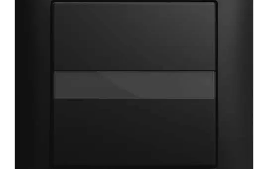 BUSCH-JAEGER 64765 UJ-915 Komfortschalter-Set flex Balance Standard | schwarz matt
